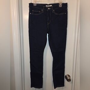 Women's Levi's 311 Shaping Skinny Dark Blue Jeans.  Size 30x28.